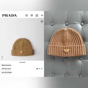 Prada Wool Beanie